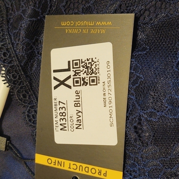 Miusol NWT Navy Blue Formal Size XL - Picture 7 of 7